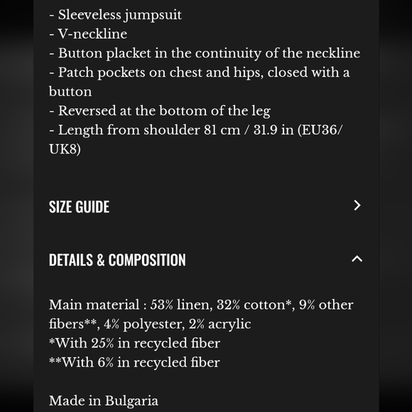 Sezane Zita V-neck Sleeveless Jumpsuit - Picture 6 of 6